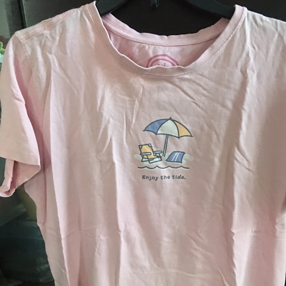 Life is Good women’s t-shirt